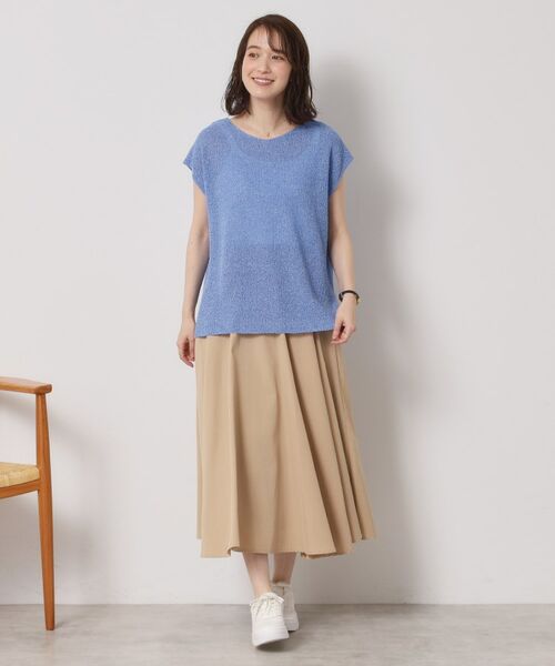 ITS'DEMO / イッツデモ ニット・セーター | 【手洗い可】ブークレラメフレンチニット | 詳細7