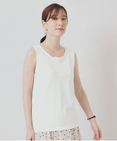 ITS'DEMO / イッツデモ キャミソール・チューブトップ | 【洗濯機OK】レースタンクトップ