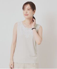 ITS'DEMO / イッツデモ キャミソール・チューブトップ | 【洗濯機OK】レースタンクトップ