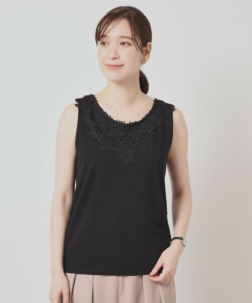 ITS'DEMO / イッツデモ キャミソール・チューブトップ | 【洗濯機OK】レースタンクトップ | 詳細13