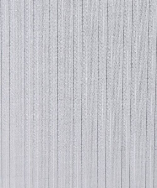 ITS'DEMO / イッツデモ カットソー | 【手洗い可】ランダムテレコ袖タックプルオーバー | 詳細12