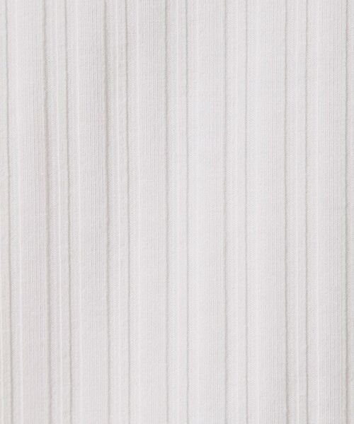 ITS'DEMO / イッツデモ カットソー | 【手洗い可】ランダムテレコ袖タックプルオーバー | 詳細4