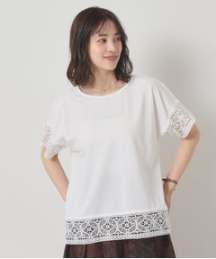 ITS'DEMO / イッツデモ カットソー | 【吸水速乾／手洗い可／洗濯後しわになりにくい】カットミラノレーストップス