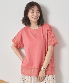 ITS'DEMO / イッツデモ カットソー | 【吸水速乾／手洗い可／洗濯後しわになりにくい】カットミラノレーストップス