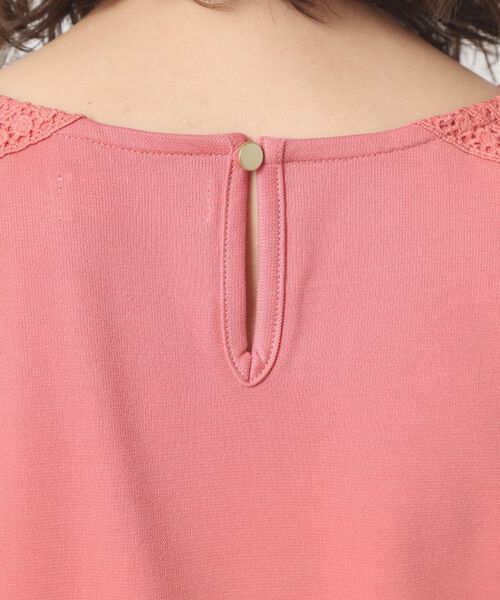 ITS'DEMO / イッツデモ カットソー | 【吸水速乾／手洗い可／洗濯後しわになりにくい】カットミラノレーストップス | 詳細23