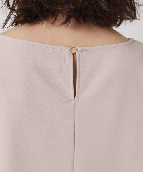 ITS'DEMO / イッツデモ シャツ・ブラウス | 【接触冷感／洗濯機OK】カットジョーゼットTシャツ | 詳細17