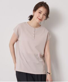 ITS'DEMO / イッツデモ シャツ・ブラウス | 【接触冷感／洗濯機OK】カットジョーゼット2wayトップス