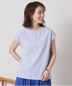 ITS'DEMO / イッツデモ シャツ・ブラウス | 【接触冷感／洗濯機OK】カットジョーゼット2wayトップス