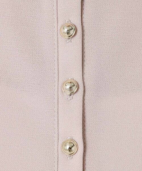 ITS'DEMO / イッツデモ シャツ・ブラウス | 【接触冷感／洗濯機OK】カットジョーゼット2wayトップス | 詳細12