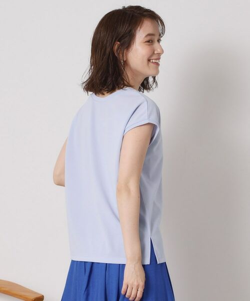 ITS'DEMO / イッツデモ シャツ・ブラウス | 【接触冷感／洗濯機OK】カットジョーゼット2wayトップス | 詳細14