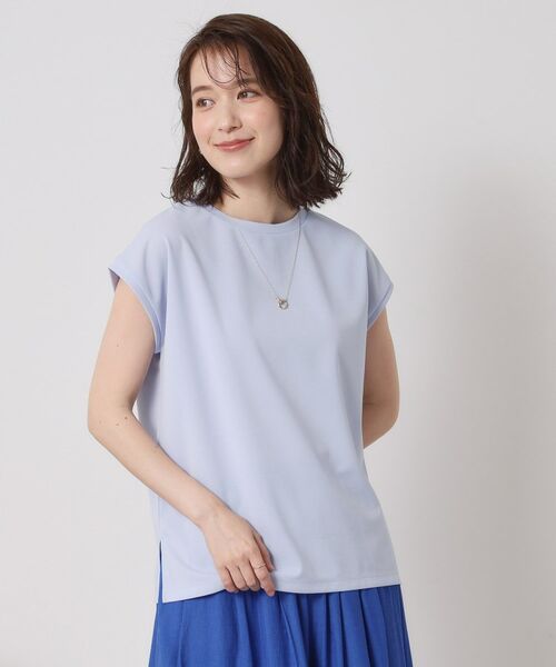 ITS'DEMO / イッツデモ シャツ・ブラウス | 【接触冷感／洗濯機OK】カットジョーゼット2wayトップス | 詳細15