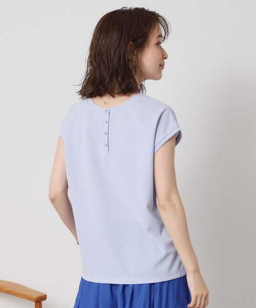 ITS'DEMO / イッツデモ シャツ・ブラウス | 【接触冷感／洗濯機OK】カットジョーゼット2wayトップス | 詳細16