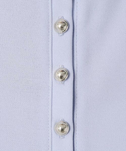 ITS'DEMO / イッツデモ シャツ・ブラウス | 【接触冷感／洗濯機OK】カットジョーゼット2wayトップス | 詳細19