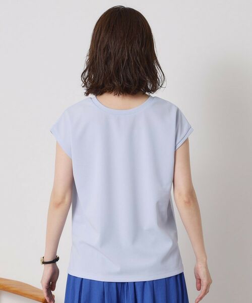 ITS'DEMO / イッツデモ シャツ・ブラウス | 【接触冷感／洗濯機OK】カットジョーゼット2wayトップス | 詳細22