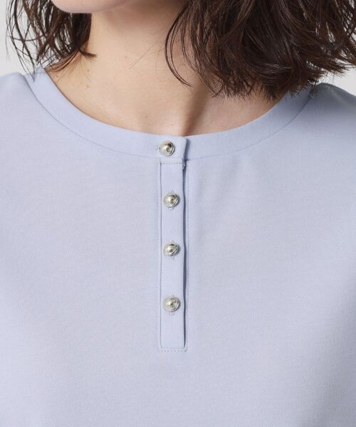 ITS'DEMO / イッツデモ シャツ・ブラウス | 【接触冷感／洗濯機OK】カットジョーゼット2wayトップス | 詳細23