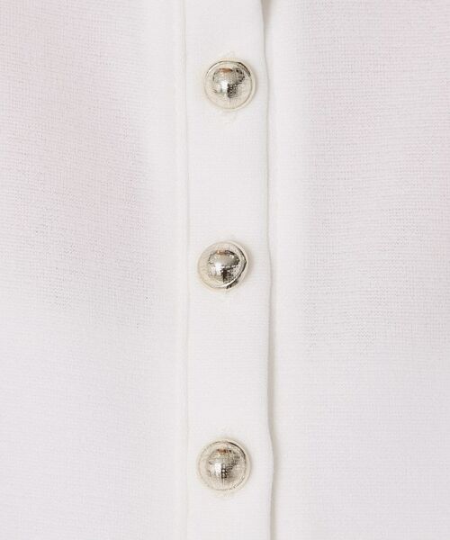 ITS'DEMO / イッツデモ シャツ・ブラウス | 【接触冷感／洗濯機OK】カットジョーゼット2wayトップス | 詳細4