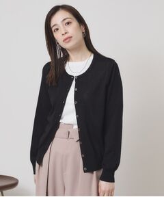ITS'DEMO / イッツデモ カーディガン・ボレロ | 【UV／冷感／毛玉防止／手洗い可／M・L展開】クルーニットカーディガン