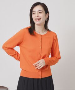 ITS'DEMO / イッツデモ カーディガン・ボレロ | 【UV／冷感／毛玉防止／手洗い可／M・L展開】クルーニットカーディガン