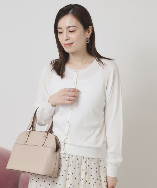 ITS'DEMO / イッツデモ カーディガン・ボレロ | 【UV／冷感／毛玉防止／手洗い可／M・L展開】クルーニットカーディガン | 詳細10