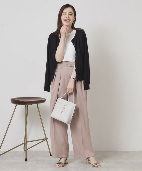 ITS'DEMO / イッツデモ カーディガン・ボレロ | 【UV／冷感／毛玉防止／手洗い可／M・L展開】クルーニットカーディガン | 詳細16