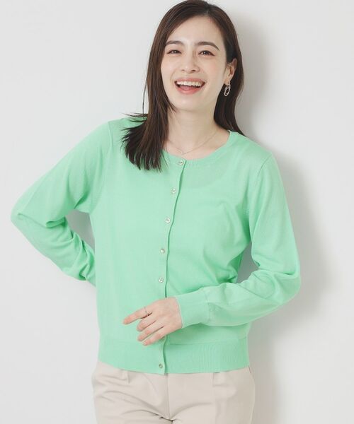 ITS'DEMO / イッツデモ カーディガン・ボレロ | 【UV／冷感／毛玉防止／手洗い可／M・L展開】クルーニットカーディガン | 詳細18