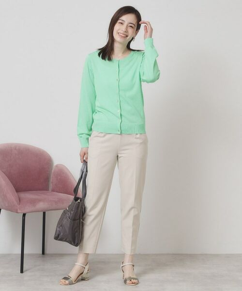 ITS'DEMO / イッツデモ カーディガン・ボレロ | 【UV／冷感／毛玉防止／手洗い可／M・L展開】クルーニットカーディガン | 詳細20