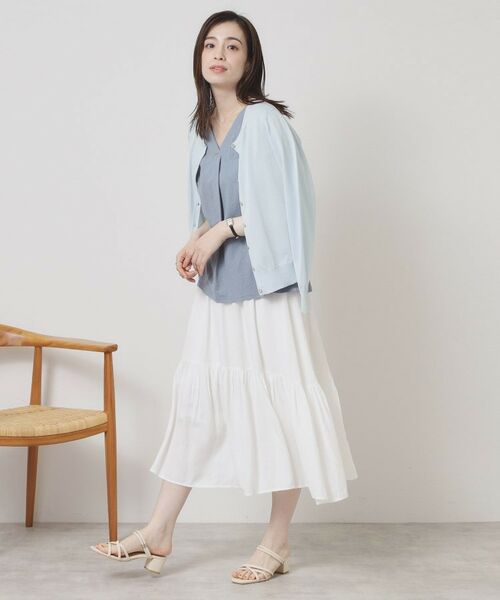 ITS'DEMO / イッツデモ カーディガン・ボレロ | 【UV／冷感／毛玉防止／手洗い可／M・L展開】クルーニットカーディガン | 詳細24