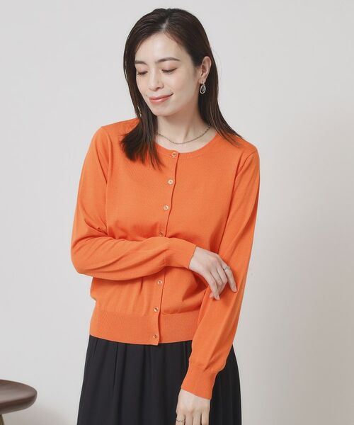 ITS'DEMO / イッツデモ カーディガン・ボレロ | 【UV／冷感／毛玉防止／手洗い可／M・L展開】クルーニットカーディガン | 詳細26