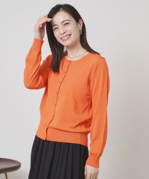 ITS'DEMO / イッツデモ カーディガン・ボレロ | 【UV／冷感／毛玉防止／手洗い可／M・L展開】クルーニットカーディガン | 詳細27