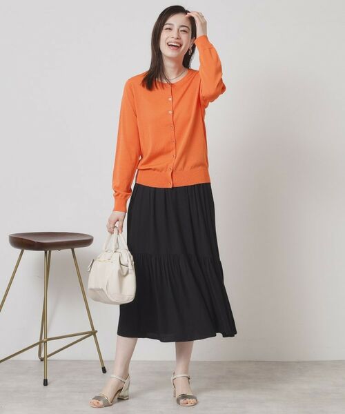 ITS'DEMO / イッツデモ カーディガン・ボレロ | 【UV／冷感／毛玉防止／手洗い可／M・L展開】クルーニットカーディガン | 詳細28