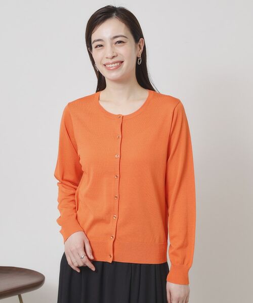 ITS'DEMO / イッツデモ カーディガン・ボレロ | 【UV／冷感／毛玉防止／手洗い可／M・L展開】クルーニットカーディガン | 詳細30