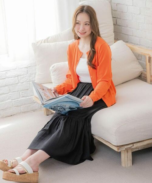 ITS'DEMO / イッツデモ カーディガン・ボレロ | 【UV／冷感／毛玉防止／手洗い可／M・L展開】クルーニットカーディガン | 詳細4