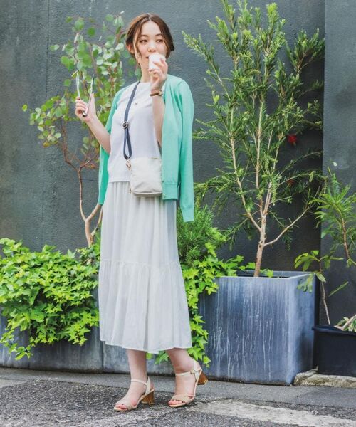 ITS'DEMO / イッツデモ カーディガン・ボレロ | 【UV／冷感／毛玉防止／手洗い可／M・L展開】クルーニットカーディガン | 詳細6