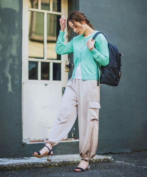 ITS'DEMO / イッツデモ カーディガン・ボレロ | 【UV／冷感／毛玉防止／手洗い可／M・L展開】クルーニットカーディガン | 詳細9