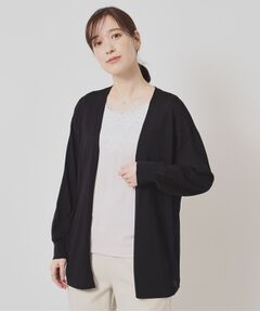 ITS'DEMO / イッツデモ カーディガン・ボレロ | 【UVケア／接触冷感／毛玉防止／手洗い可】着流しニットカーディガン