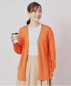 ITS'DEMO / イッツデモ カーディガン・ボレロ | 【UVケア／接触冷感／毛玉防止／手洗い可】着流しニットカーディガン