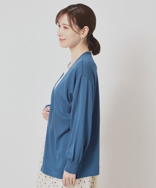 ITS'DEMO / イッツデモ カーディガン・ボレロ | 【UVケア／接触冷感／毛玉防止／手洗い可】着流しニットカーディガン | 詳細22