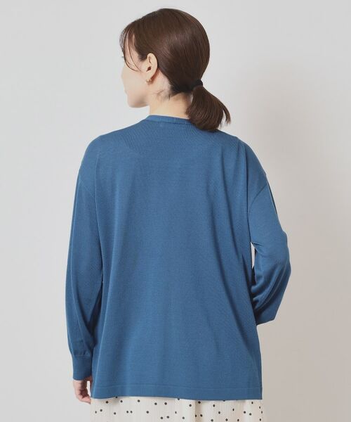 ITS'DEMO / イッツデモ カーディガン・ボレロ | 【UVケア／接触冷感／毛玉防止／手洗い可】着流しニットカーディガン | 詳細23