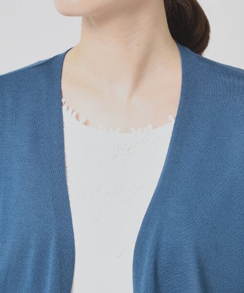 ITS'DEMO / イッツデモ カーディガン・ボレロ | 【UVケア／接触冷感／毛玉防止／手洗い可】着流しニットカーディガン | 詳細24