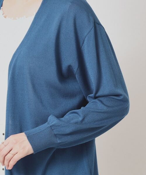 ITS'DEMO / イッツデモ カーディガン・ボレロ | 【UVケア／接触冷感／毛玉防止／手洗い可】着流しニットカーディガン | 詳細25