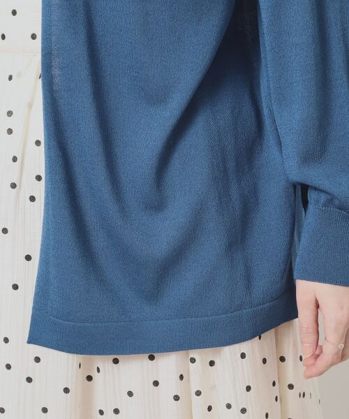 ITS'DEMO / イッツデモ カーディガン・ボレロ | 【UVケア／接触冷感／毛玉防止／手洗い可】着流しニットカーディガン | 詳細26