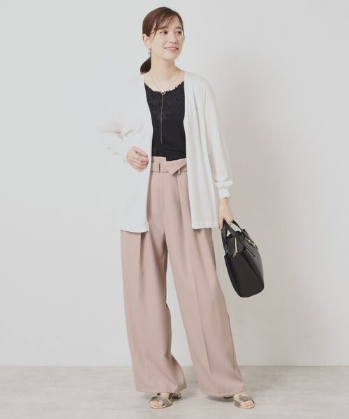 ITS'DEMO / イッツデモ カーディガン・ボレロ | 【UVケア／接触冷感／毛玉防止／手洗い可】着流しニットカーディガン | 詳細3