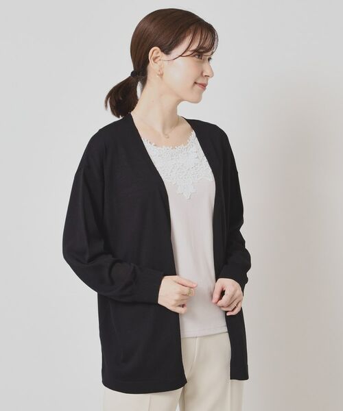 ITS'DEMO / イッツデモ カーディガン・ボレロ | 【UVケア／接触冷感／毛玉防止／手洗い可】着流しニットカーディガン | 詳細6