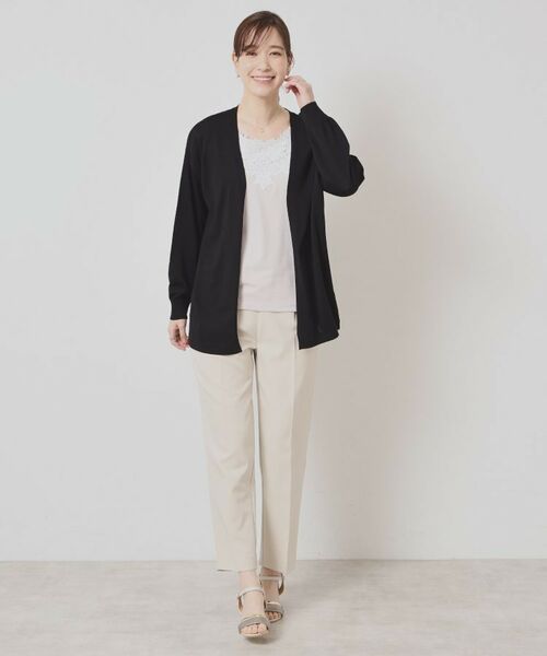 ITS'DEMO / イッツデモ カーディガン・ボレロ | 【UVケア／接触冷感／毛玉防止／手洗い可】着流しニットカーディガン | 詳細7