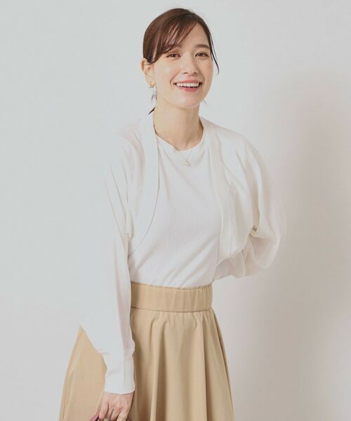 ITS'DEMO / イッツデモ カーディガン・ボレロ | 【UV／接触冷感／毛玉防止／手洗い可】ニットボレロ | 詳細2