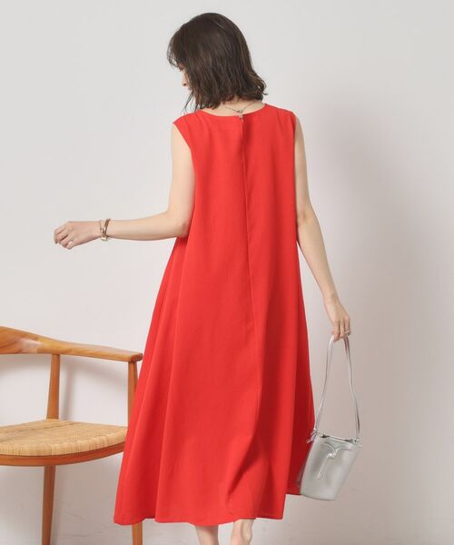 ITS'DEMO / イッツデモ ロング・マキシ丈ワンピース | 【清涼感／手洗い可】麻調メッシュワンピース | 詳細17