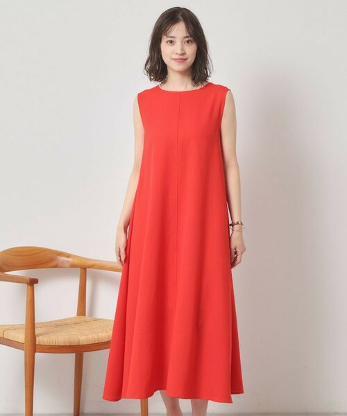 ITS'DEMO / イッツデモ ロング・マキシ丈ワンピース | 【清涼感／手洗い可】麻調メッシュワンピース | 詳細20