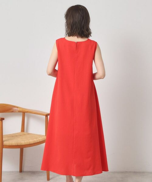 ITS'DEMO / イッツデモ ロング・マキシ丈ワンピース | 【清涼感／手洗い可】麻調メッシュワンピース | 詳細22