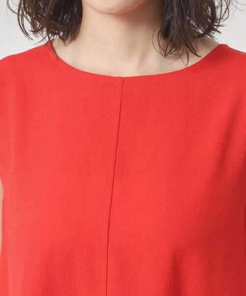 ITS'DEMO / イッツデモ ロング・マキシ丈ワンピース | 【清涼感／手洗い可】麻調メッシュワンピース | 詳細23