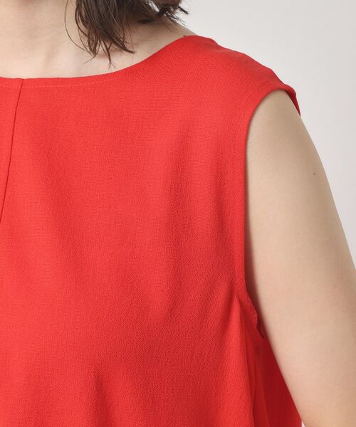 ITS'DEMO / イッツデモ ロング・マキシ丈ワンピース | 【清涼感／手洗い可】麻調メッシュワンピース | 詳細25